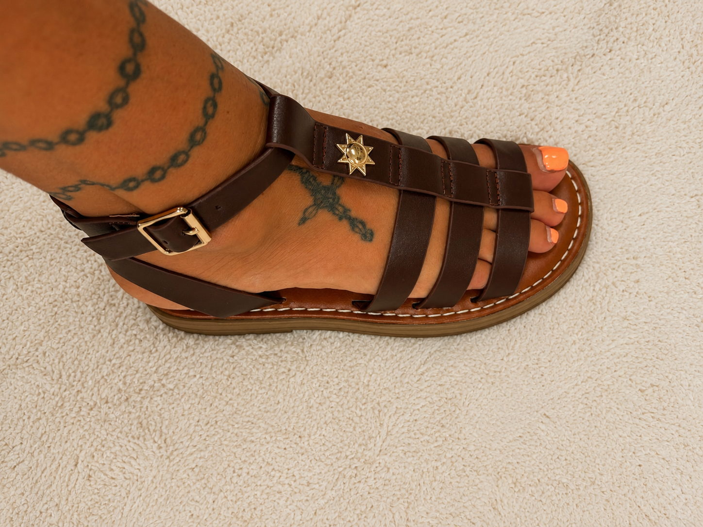 Sandales Marron