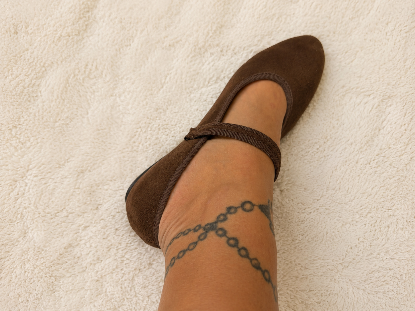 Ballerines Marron