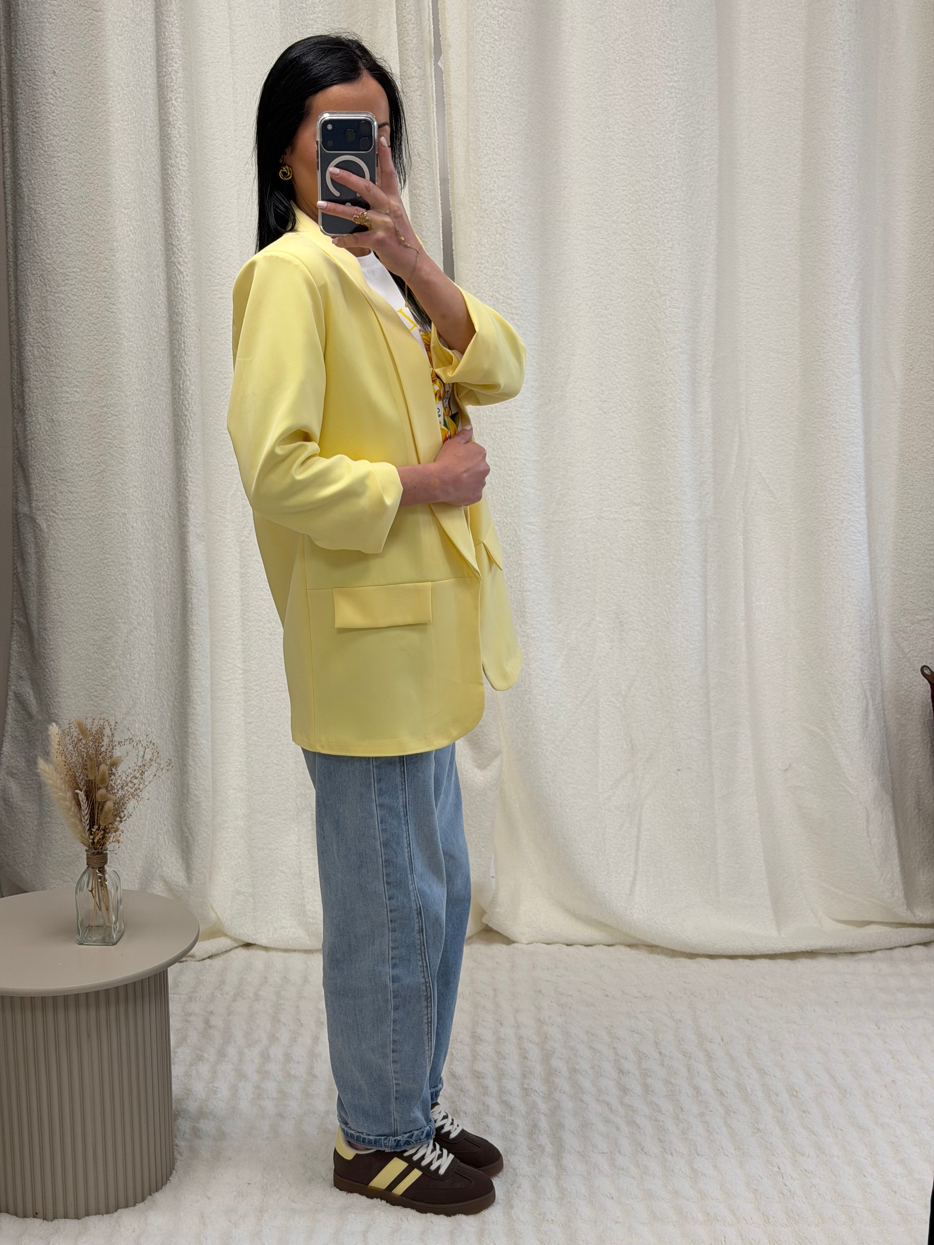 Blazer manches retroussées - Sienna