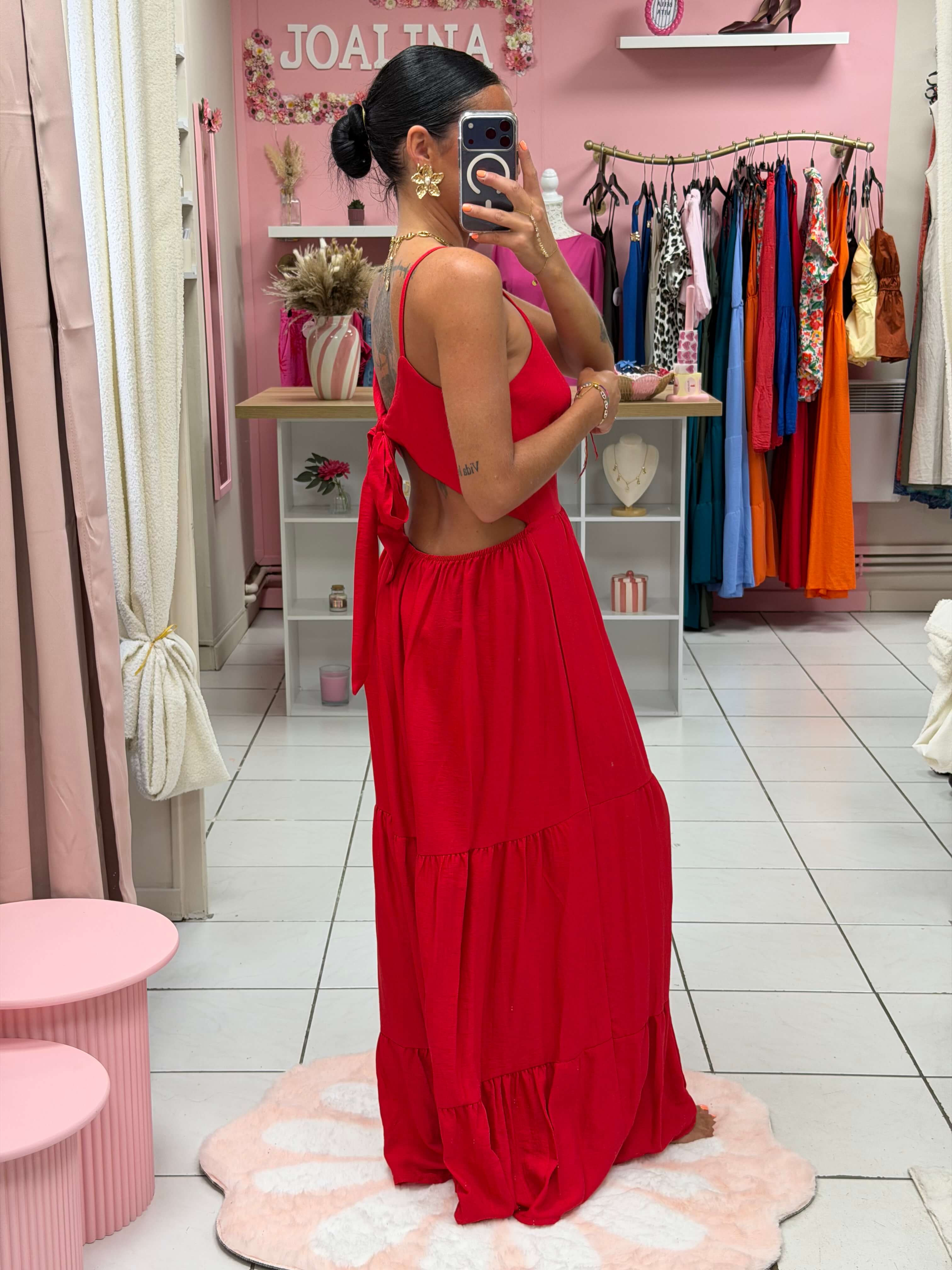 Robe dos nue avec noeud - Dolce