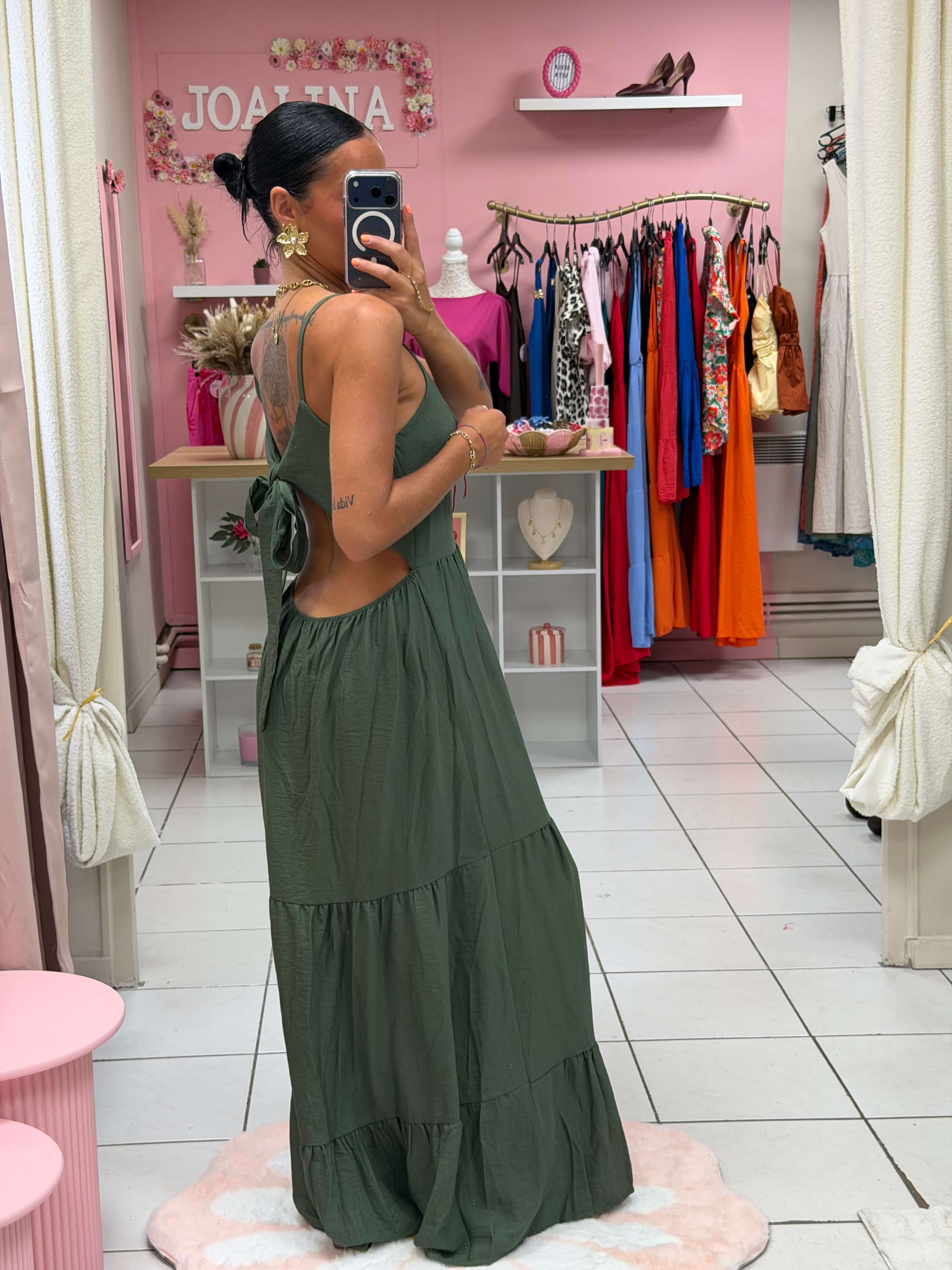 Robe dos nue avec noeud - Dolce