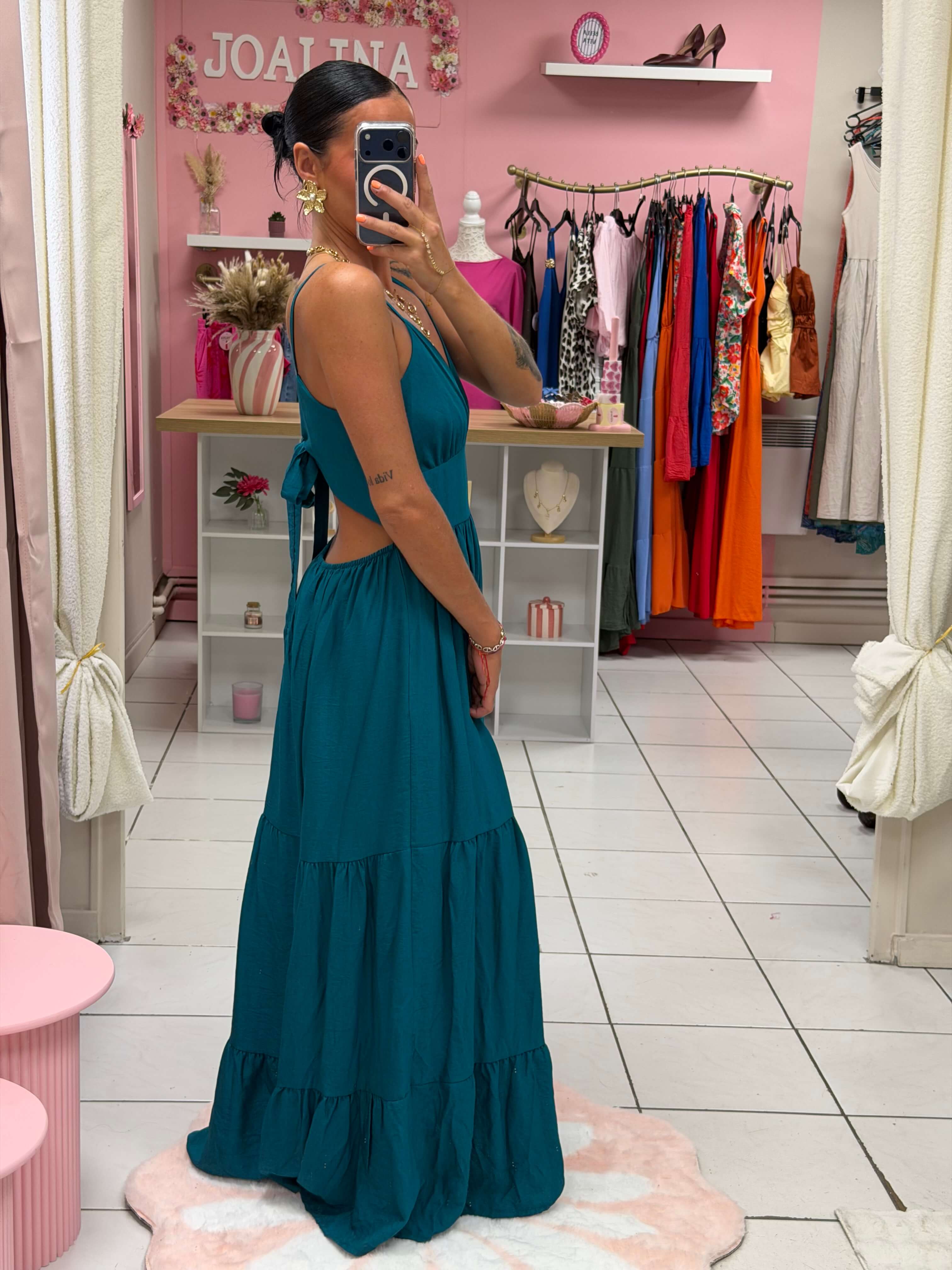 Robe dos nue avec noeud - Dolce