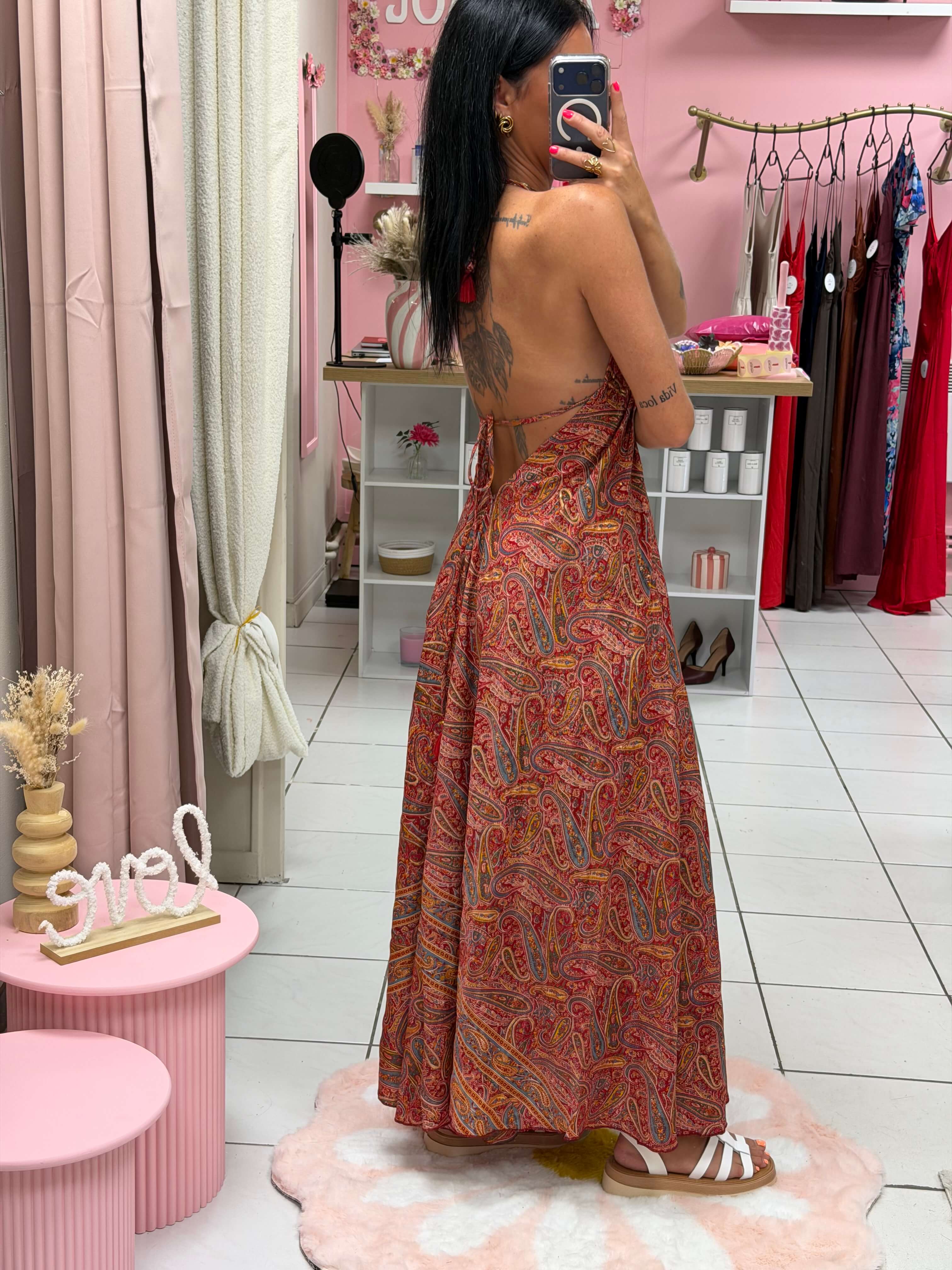 Robe dos nue - Celia
