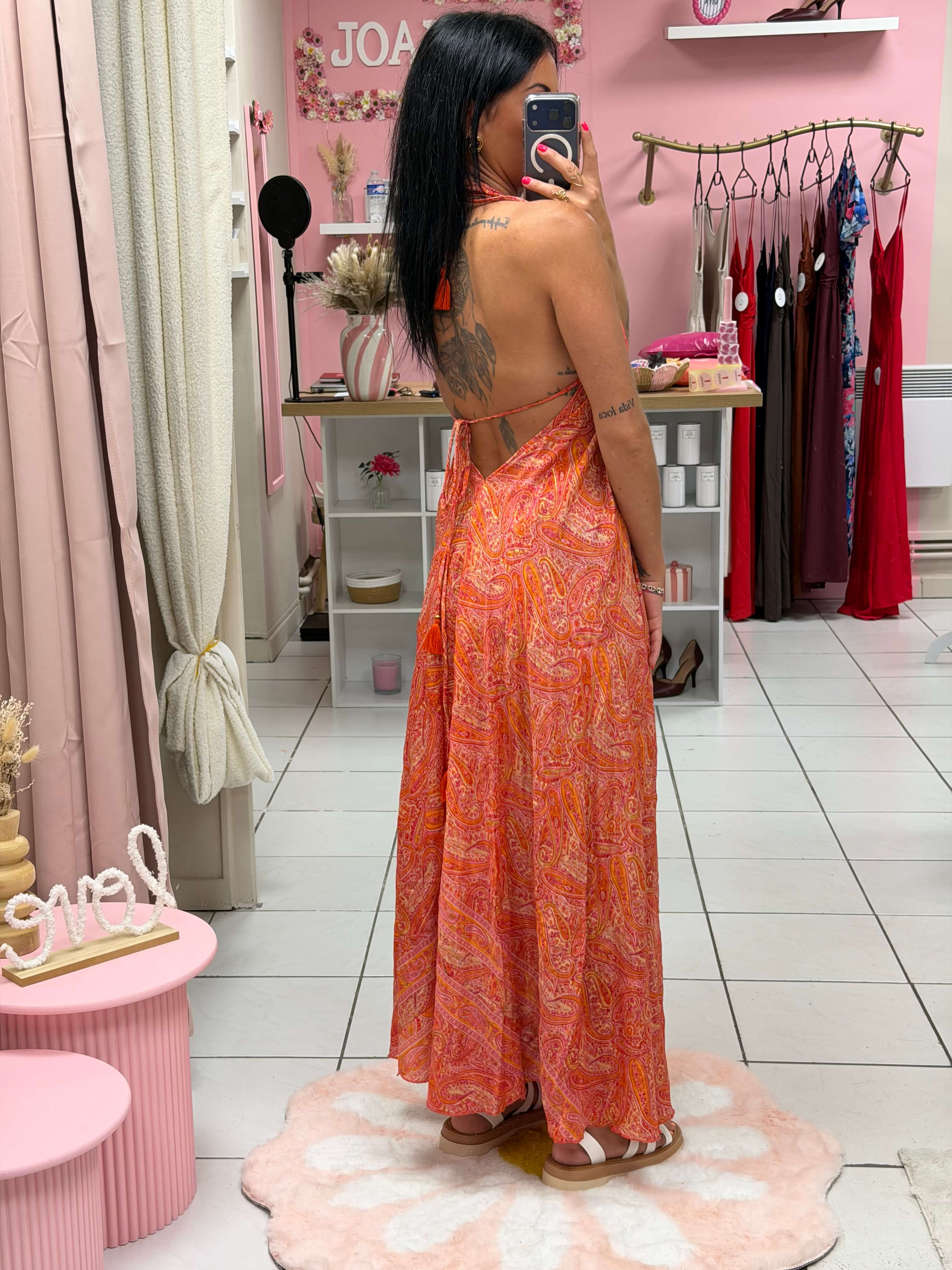 Robe dos nue - Celia