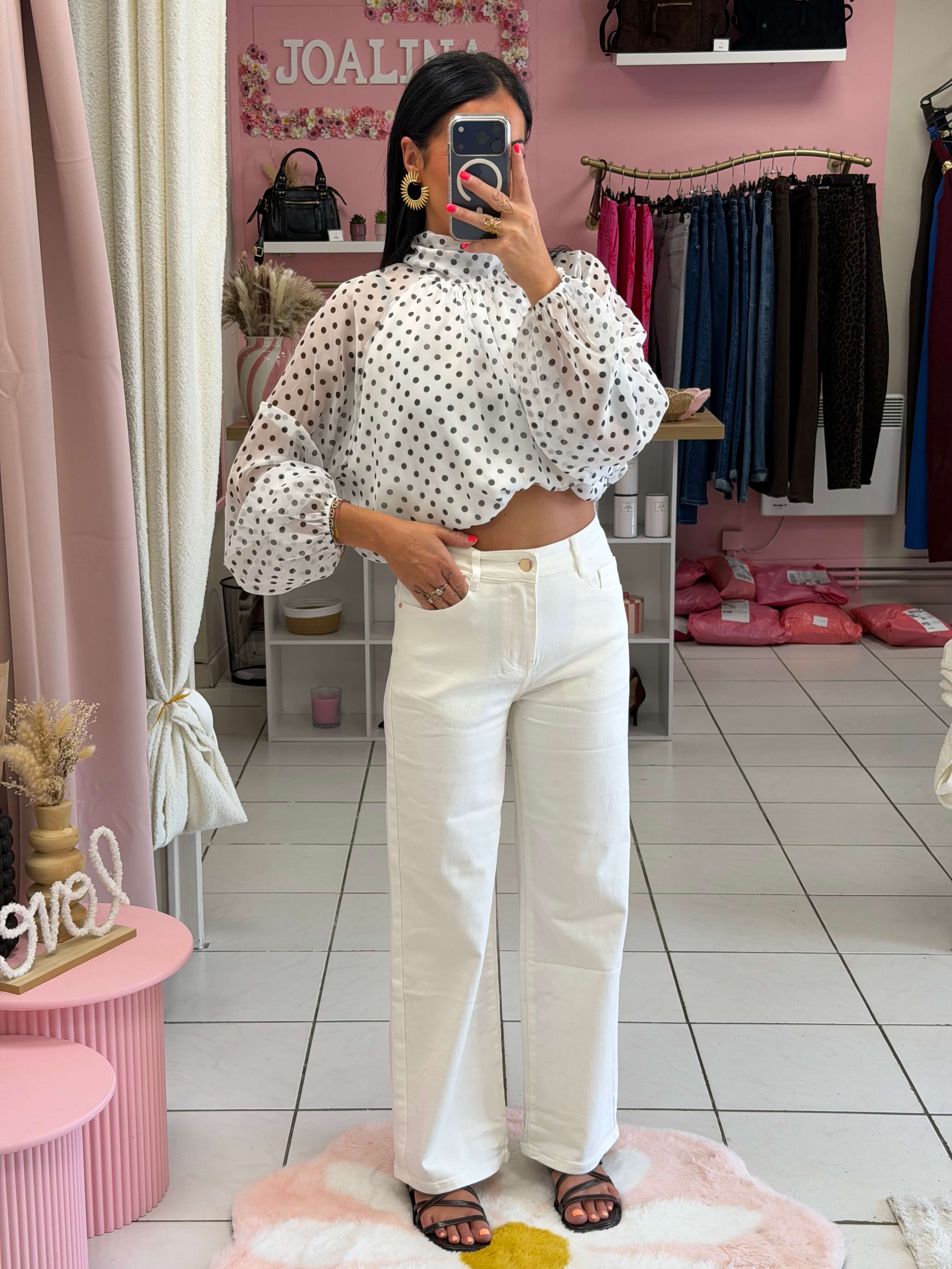 Jeans wide leg - Amandine