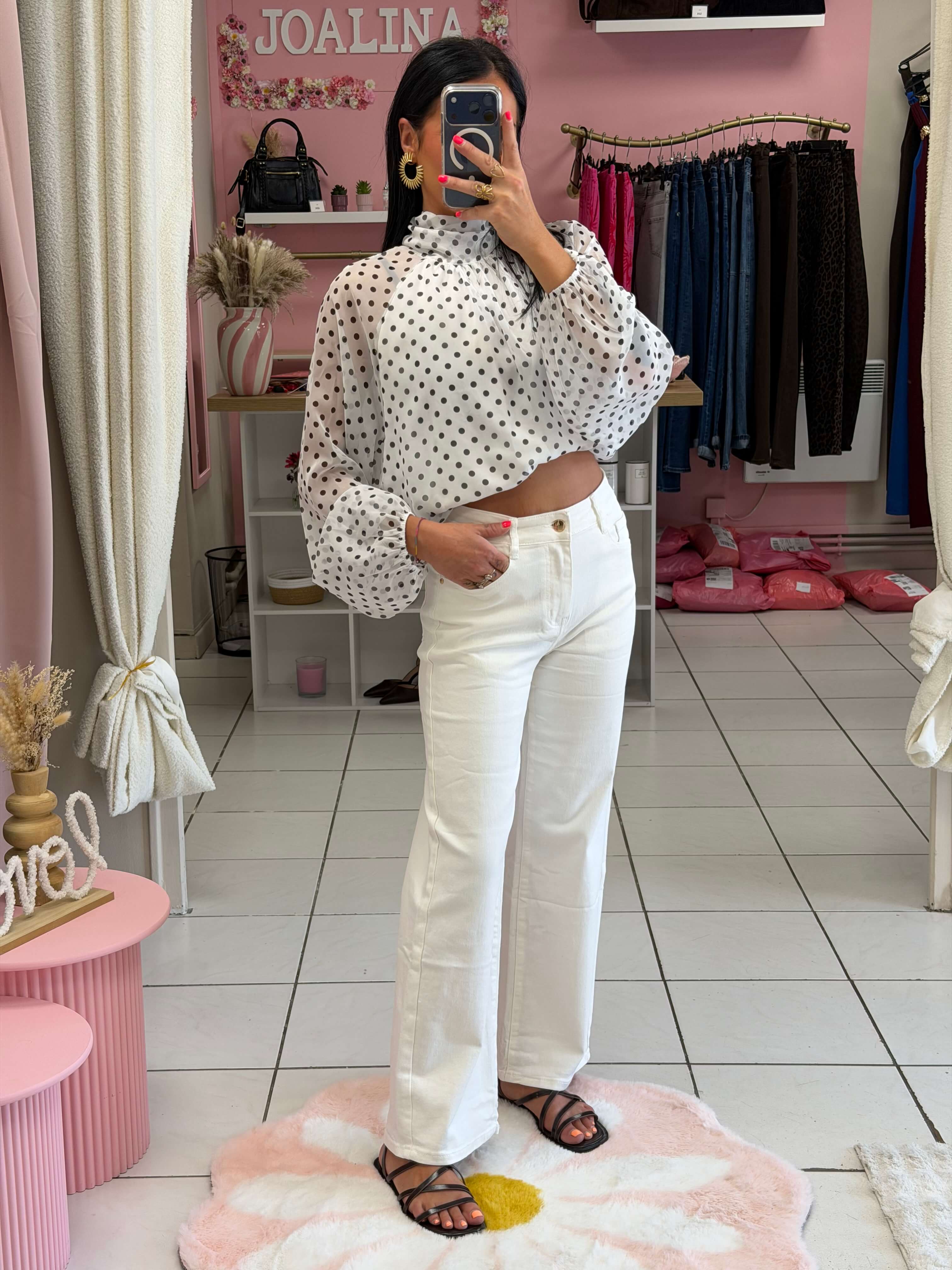 Jeans wide leg - Amandine