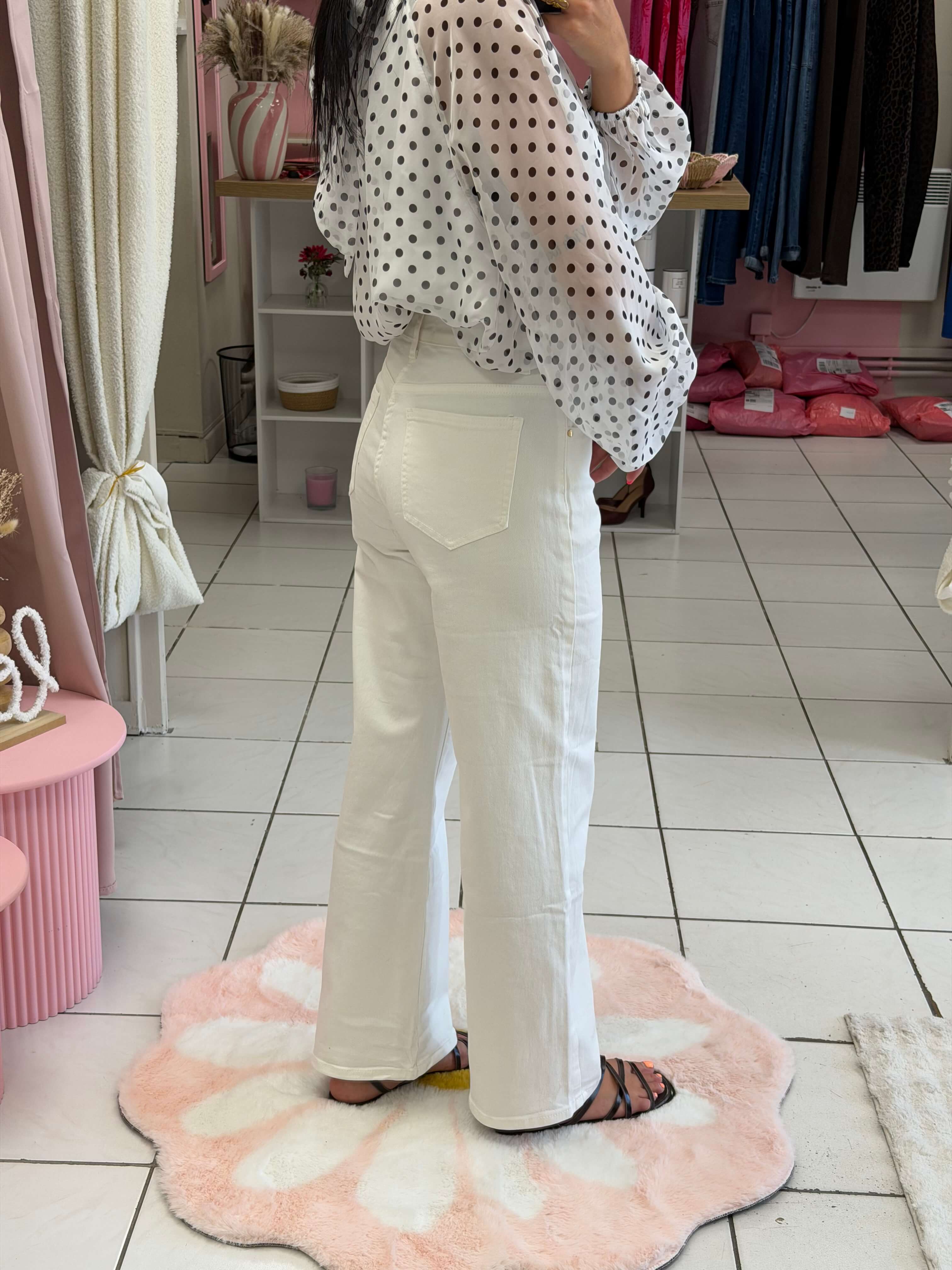 Jeans wide leg - Amandine