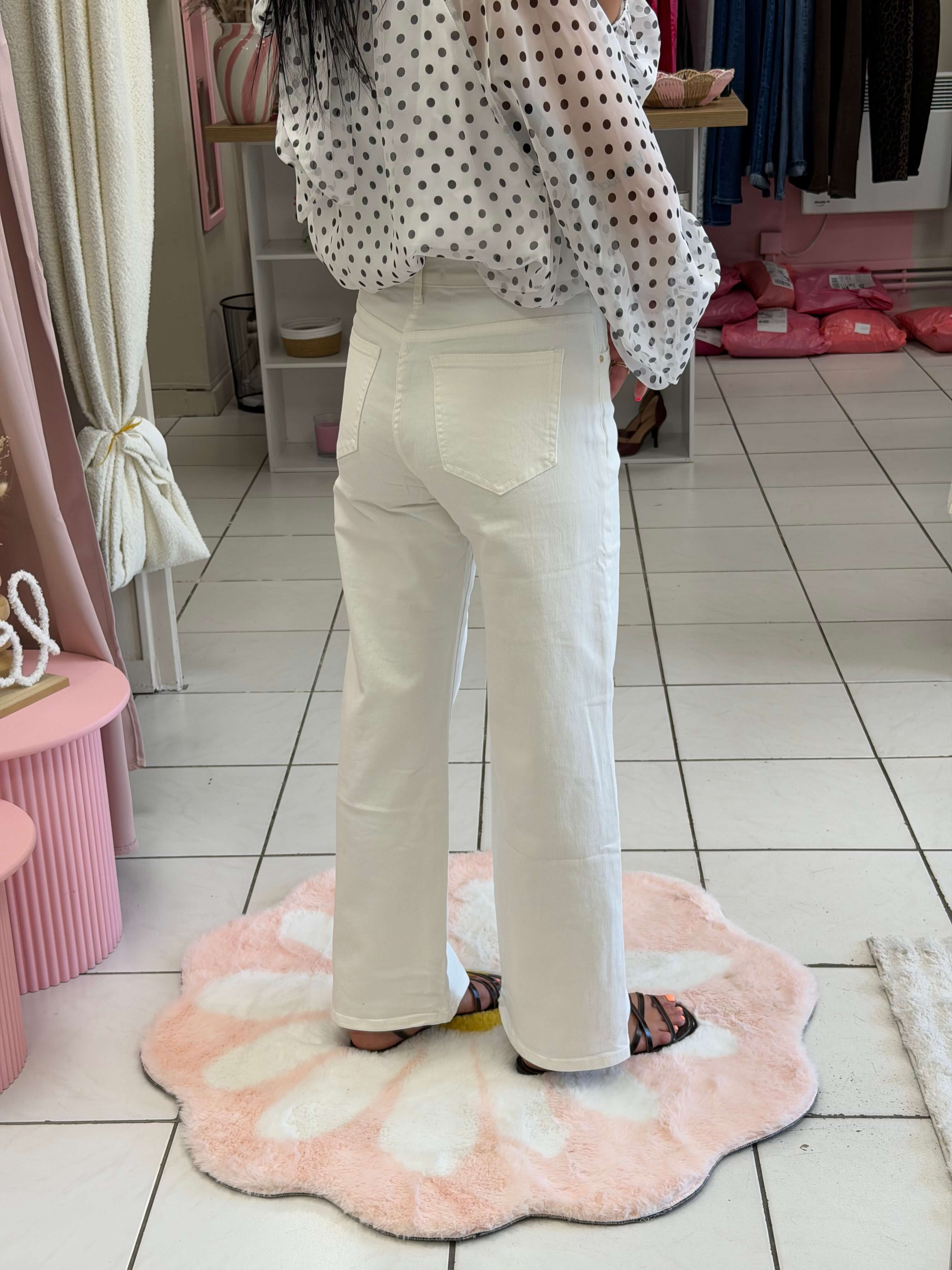 Jeans wide leg - Amandine