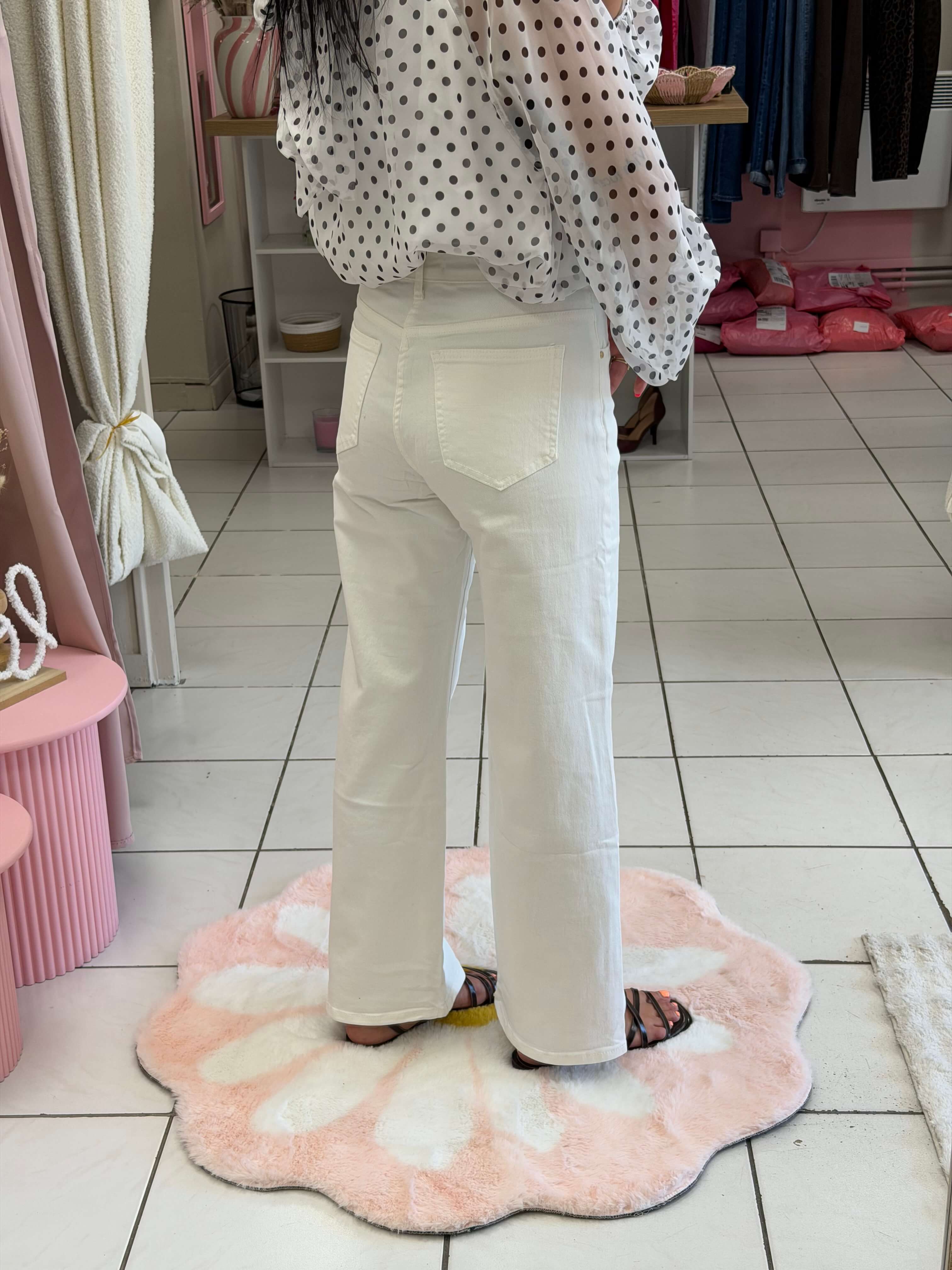Jeans wide leg - Amandine