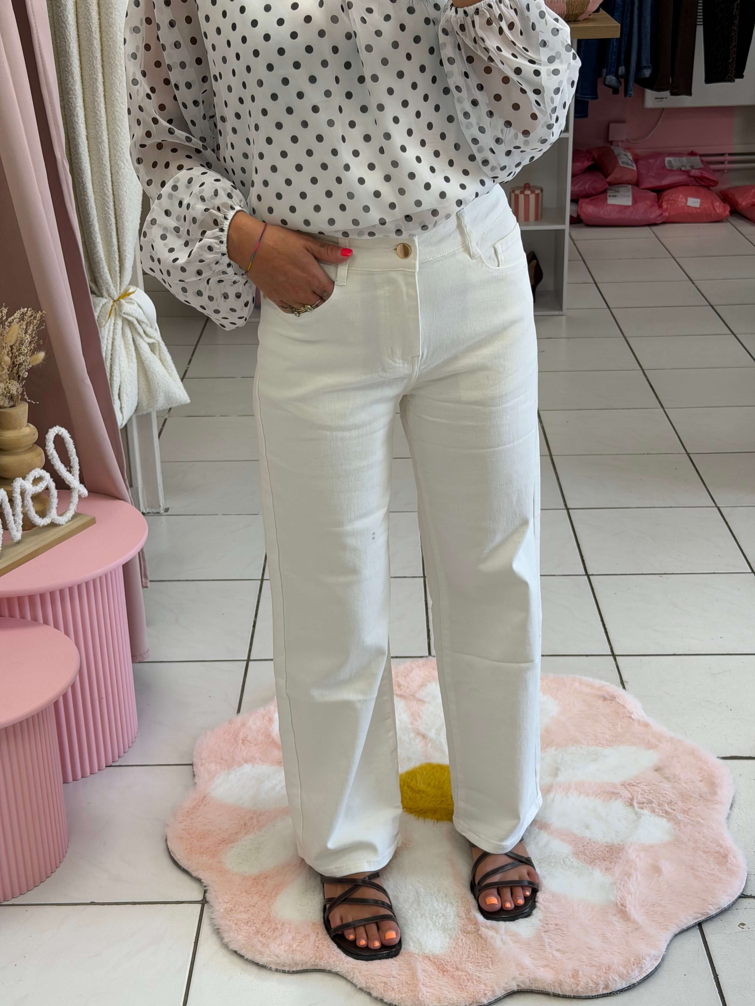 Jeans wide leg - Amandine