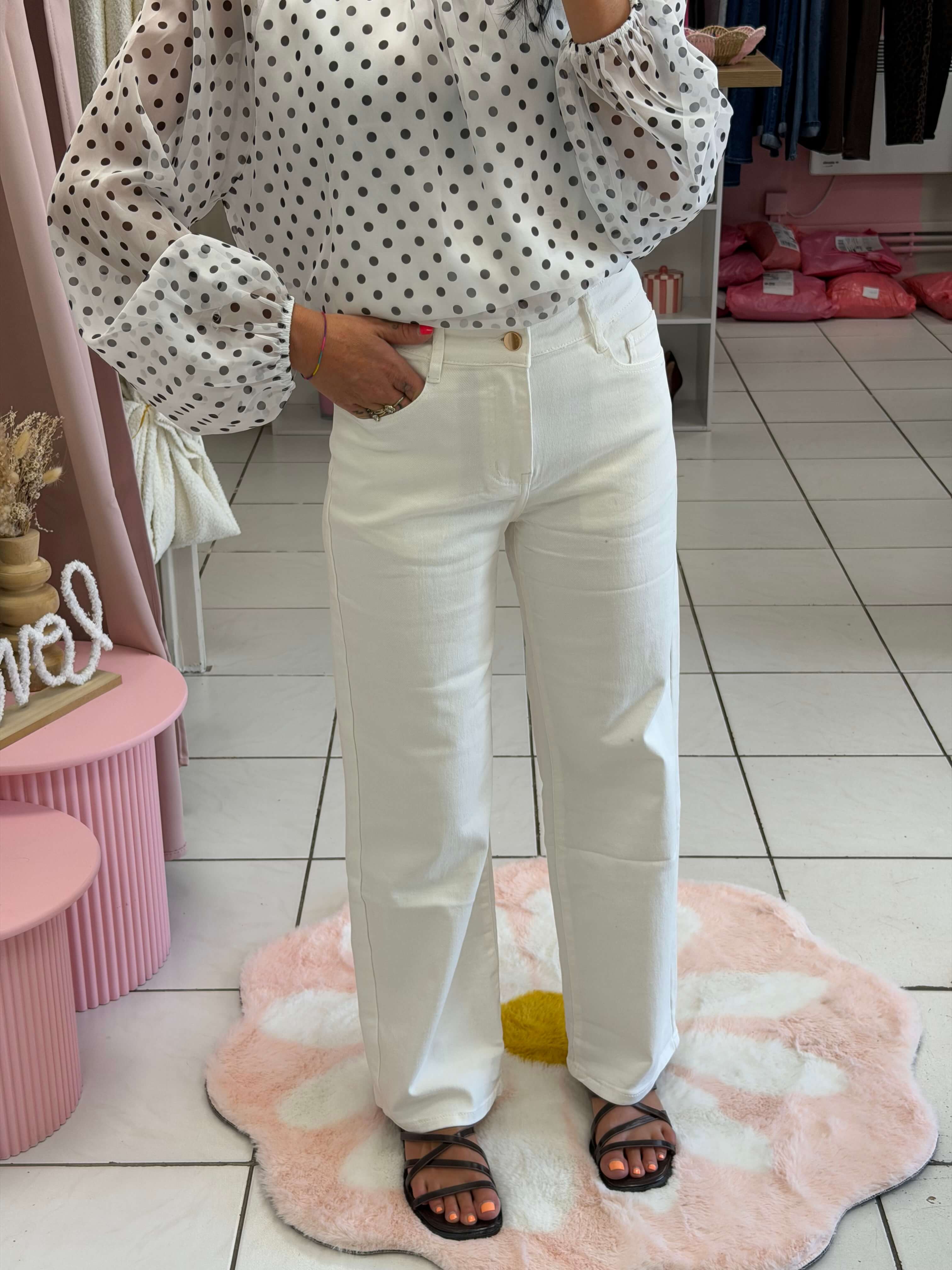 Jeans wide leg - Amandine