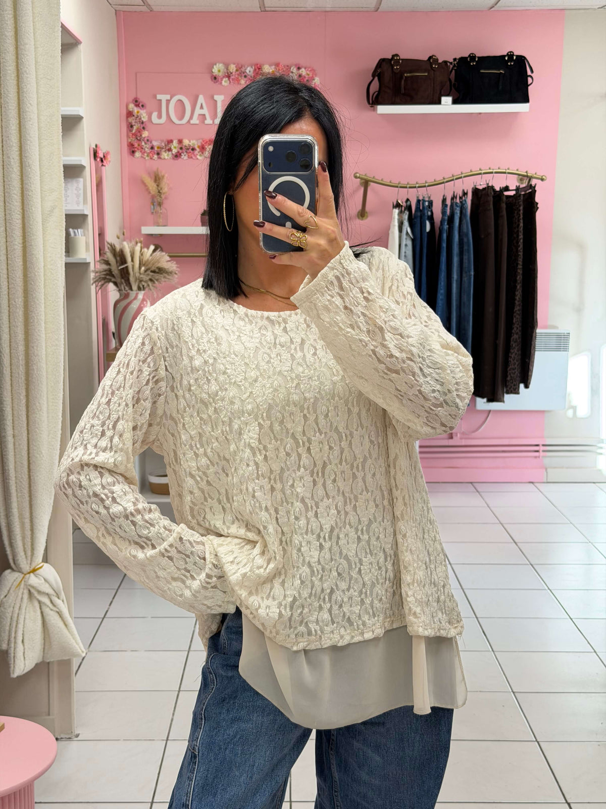 Blouse dentelle - Elora