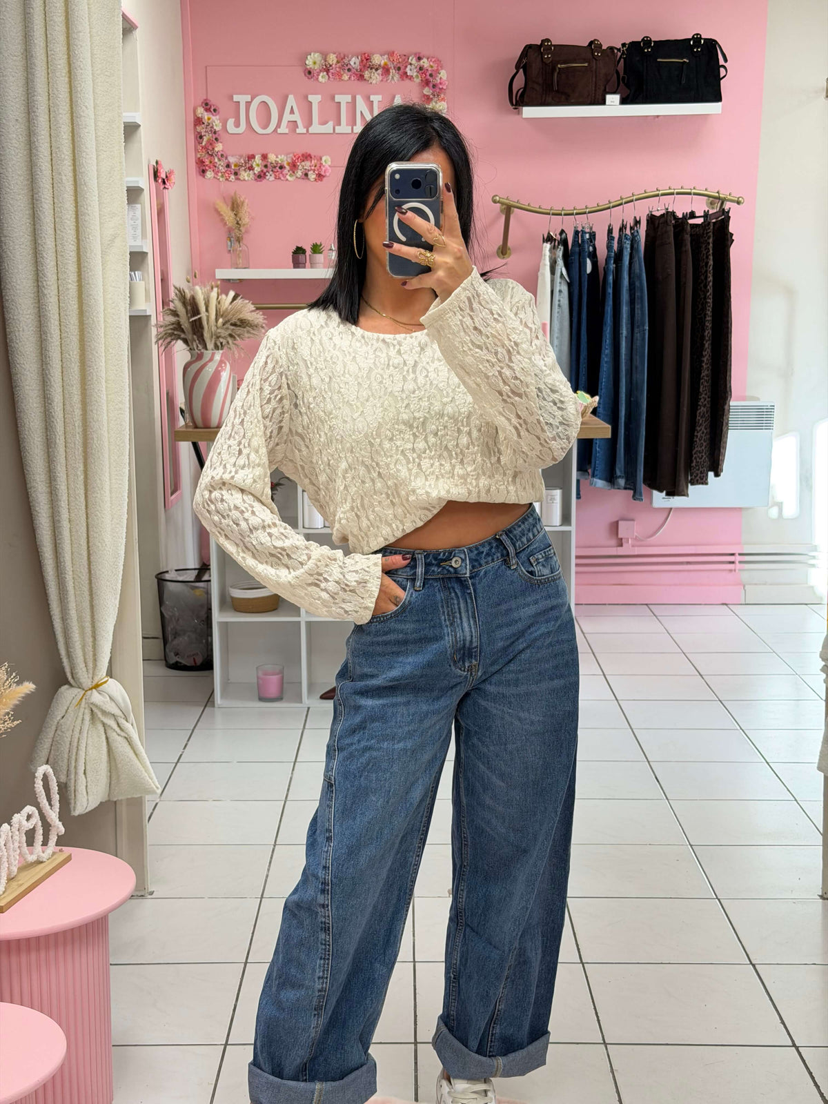 Blouse dentelle - Elora