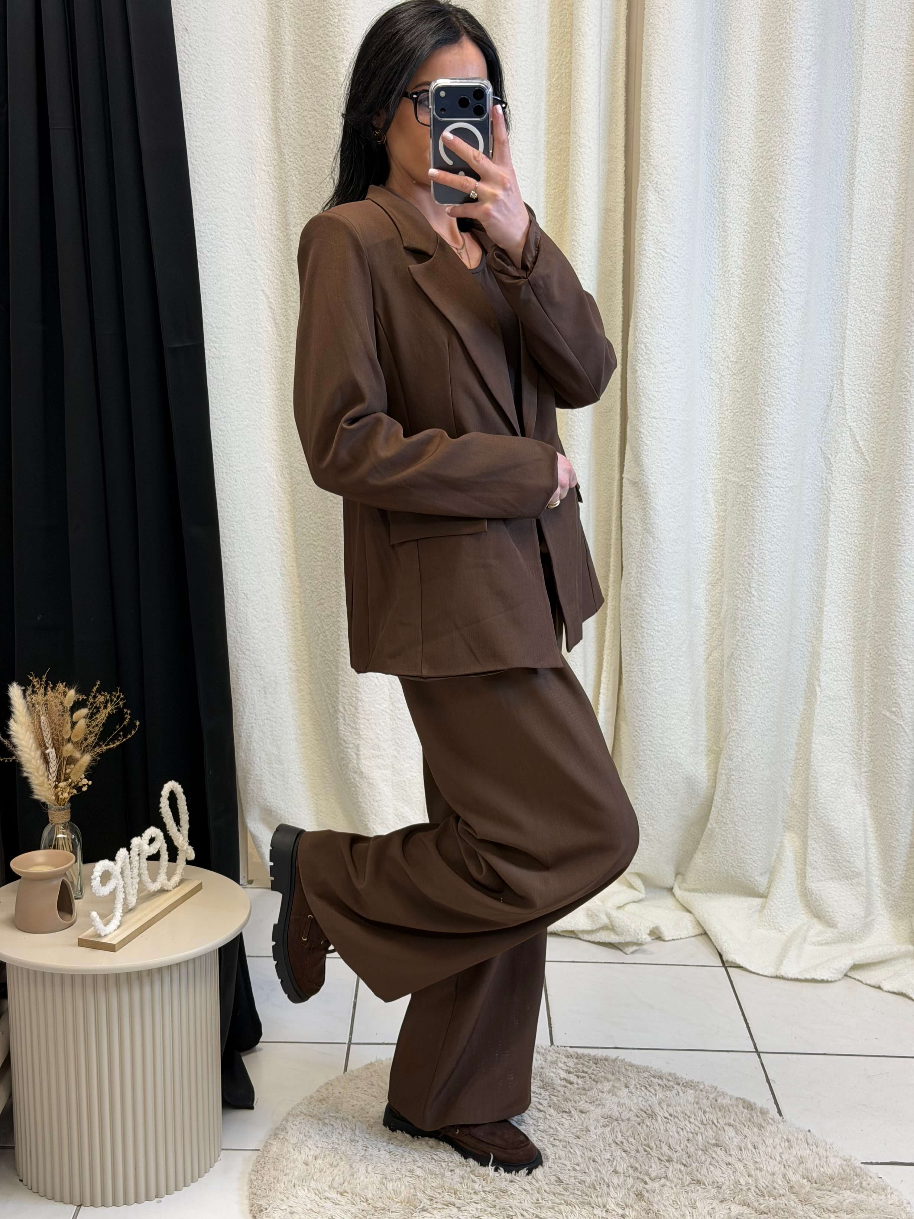 Pantalon fluide tailleur - Victorine