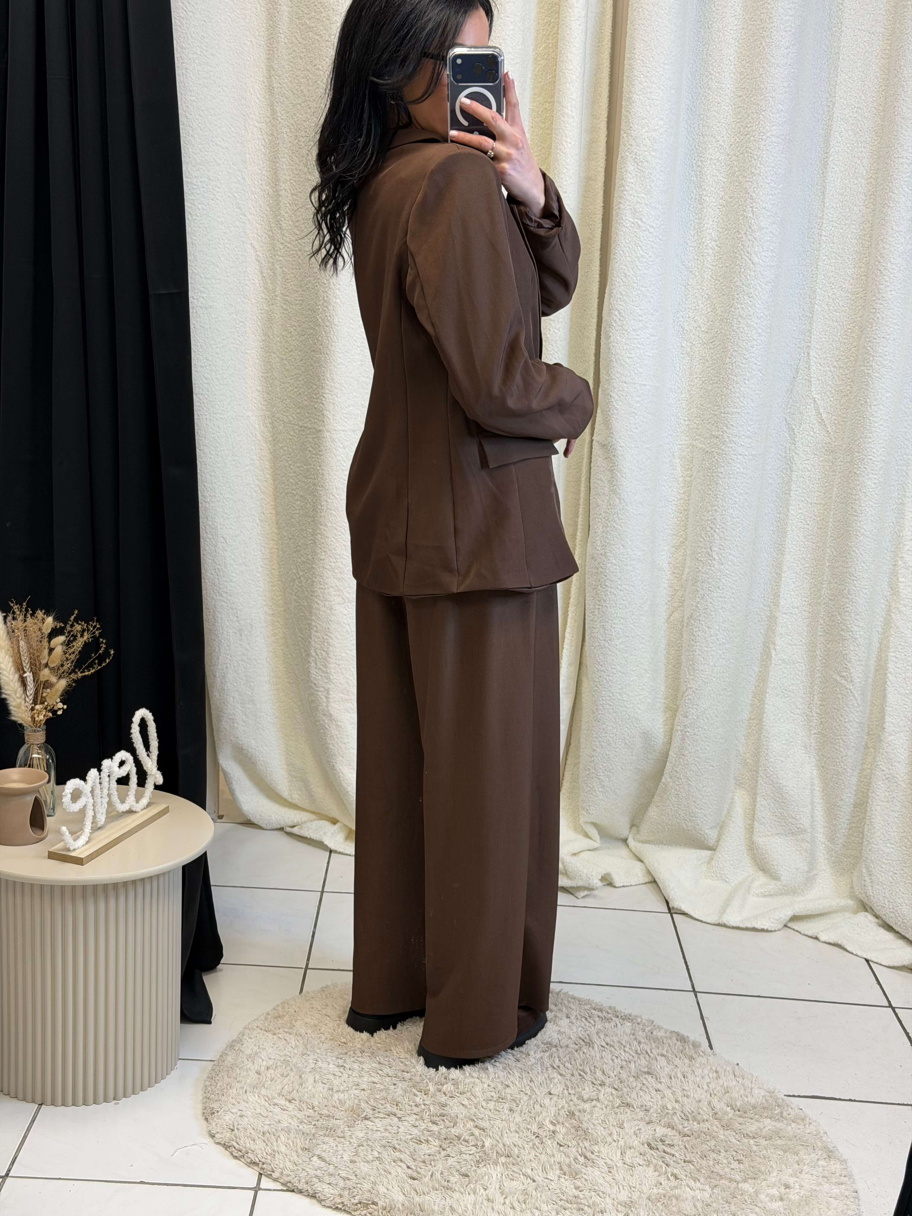 Pantalon fluide tailleur - Victorine