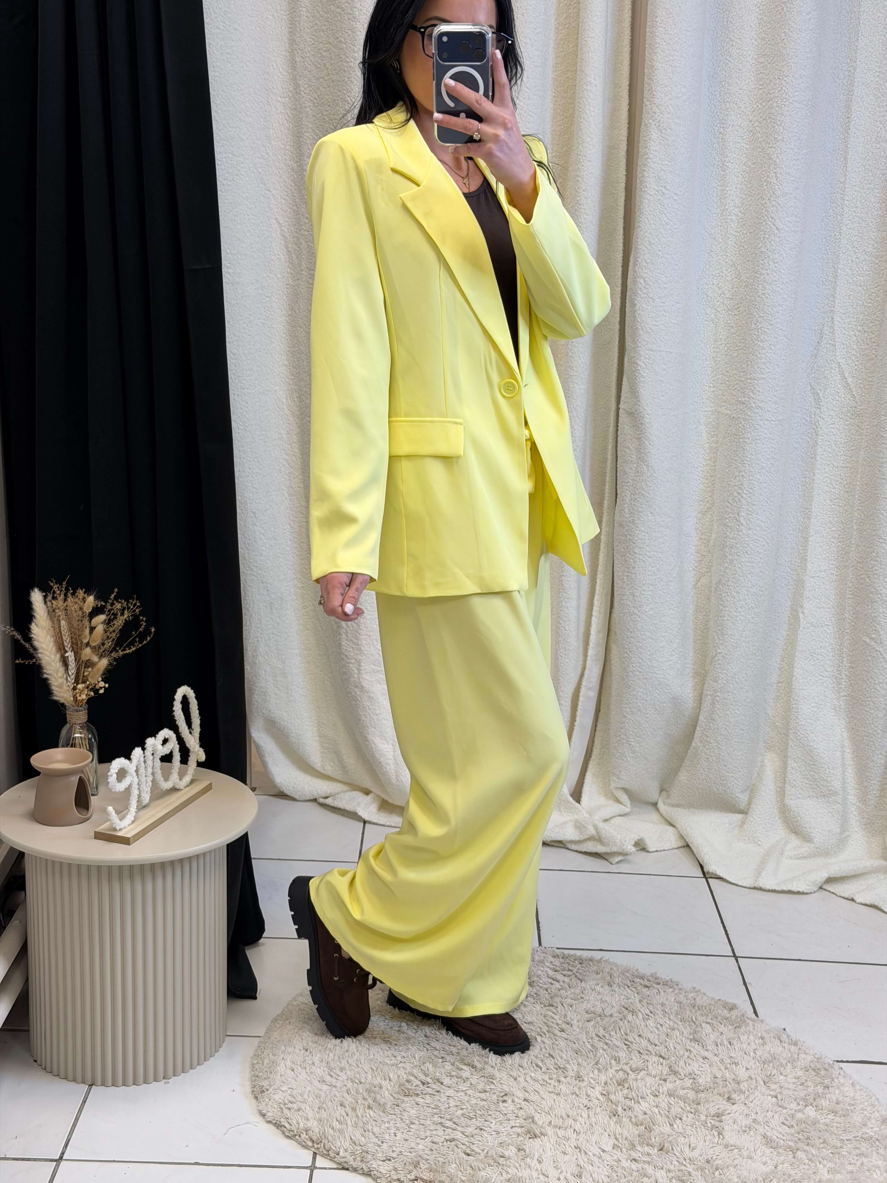 Pantalon fluide tailleur - Victorine