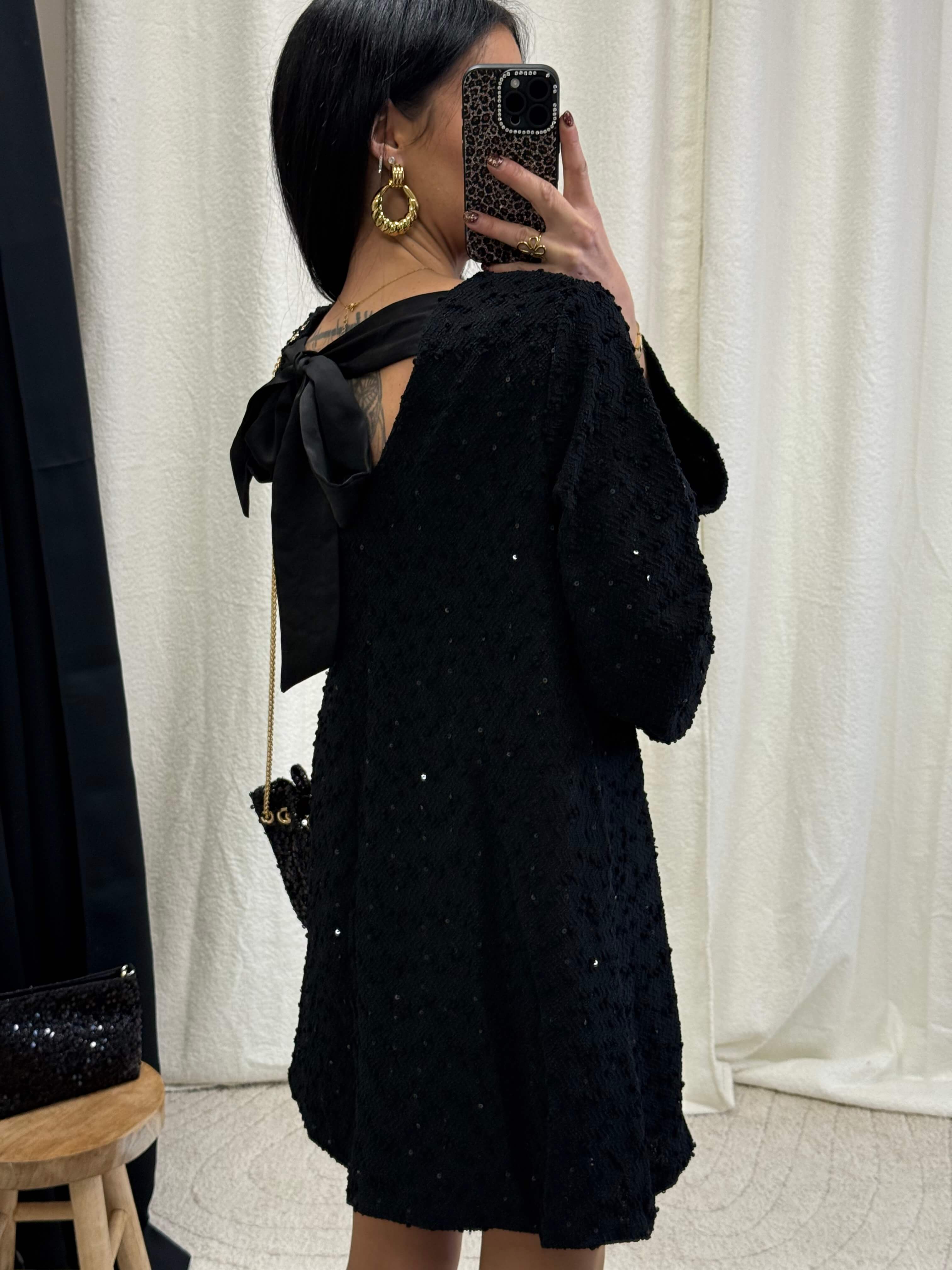 Robe avec sequins